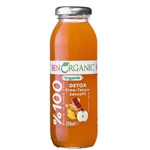 BenOrganic Detox Organic Apple-Cinnamon-Ginger Juice - 250ml - 100% Organic