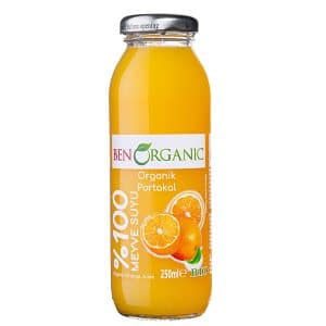 BenOrganic Organic Orange Juice - 250ml - 100% Organic