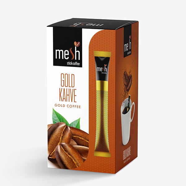 Mesh Stick Golden Coffee